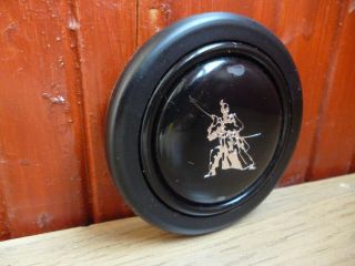Rare Momo Suzuki Samurai Swift Jimmny Capucino Logo Horn Button Black
