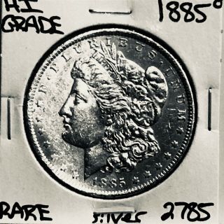 1885 O Morgan Silver Dollar Hi Grade U.  S.  Rare Coin 2785