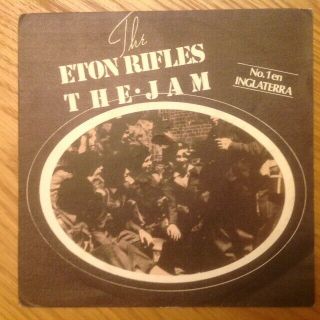 The Jam Eton Rifles Rare Spain 7 " Punk Sex Pistols Mod 2 Tone Paul Weller