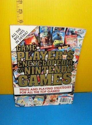 Game Players Encyclopedia Of Nintendo Games: Hints And Playing Strategies Rare