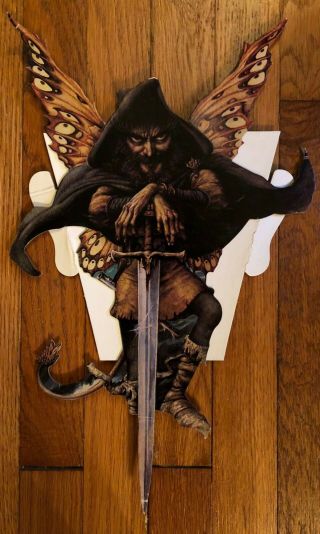 Jethro Tull The Broadsword & The Beast Rare Vintage Promo Cardboard Cut - Out 