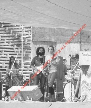 Grateful Dead 1972 Usa Tour Rare Two 5x5 Jerry & Bob