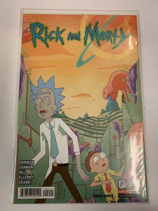 Rick And Morty 2 First Print Oni Press.  Rare Key
