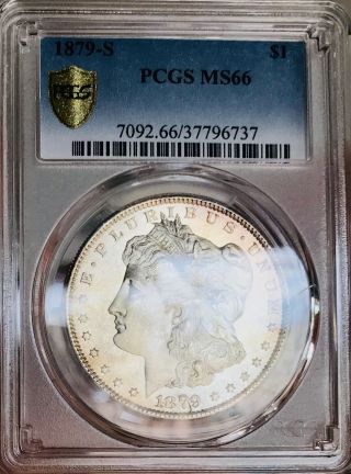 1879 S Morgan Pcgs Ms66 Flawless As It Gets Looks 67 Rare Date Nr Sh0209
