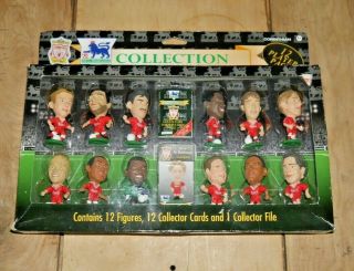 Corinthian Liverpool 1995 12 Player Pack Rare Figures - Complete Boxed F026