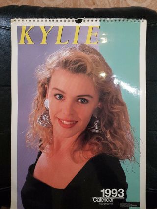 Kylie Minogue Unofficial 1993 Calendar Rare
