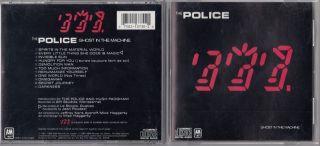 The Police - Ghost In The Machine Cd 1995 Remastered Rare No Print On Cd
