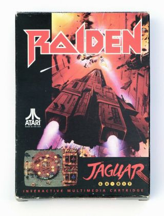 Raiden - Atari Jaguar - Cib Complete Rare