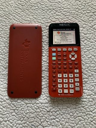 Texas Instruments Ti - 84 Plus Ce Graphing Calculator - Radical Red,  Rare Color