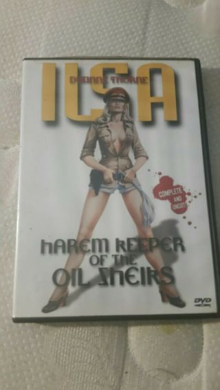 Ilsa - Harem Keeper Of The Oil Sheiks (dvd,  2000) Anchor Bay,  Rare,  Oop,  Exploitation