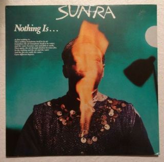 Sun Ra / Nothing Is.  / Rare Italy Press 180 Gram Lp Get Back Get 1007 Nm