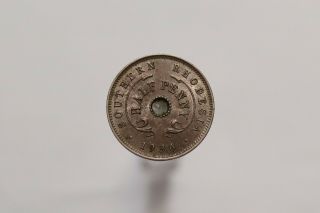 Southern Rhodesia Half Penny 1936 Rare Rare B18 Z6123
