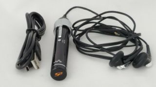 Black Sony Walkman Nw - S205f Music Player 2gb Rare