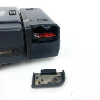 Rare CANON MC 35mm f/2.  8 Auto Focus Point & Shoot Camera with CANON FLASH MC - S 7