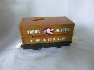 Rare Trackmaster Thomas The Train Sodor Museum Car Roaring Dinosaur Fossil T Rex
