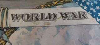 Rare World War One Roster Poster Formerly First Texas Calvary 36th Division 5