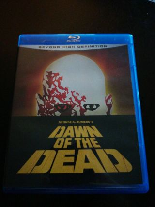Dawn Of The Dead 1978 (blu - Ray Disc,  2007) Rare Oop