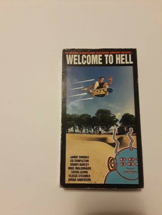 [toy Machine] Welcome To Hell {vhs} Rare Skateboarding Tape