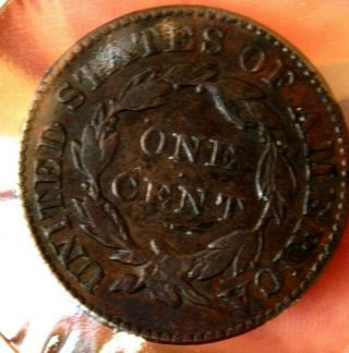 Large Cent 1831 Unc Estate Coin Rare Stunning Beauty