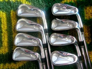 Ultra Rare Beauty Taylormade R7 Forged Iron Set 3 - Pw Dg S200 Tmag Std Grips