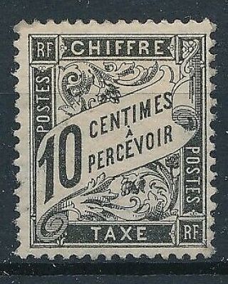 [38766] France 1882 Good Rare Postage Due Stamp Very Fine Mh Value $340