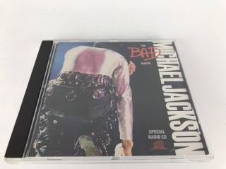 1988 Michael Jackson The Bad Mixes 9 - Track Promo Special Radio Cd Very Rare N/m