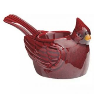Scentsy Red Cardinal Bird Full Size Wax Warmer Element Retired Rare Home Decor