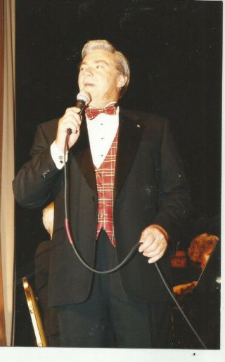 Rare Jim Ed Brown Candid 4 X 6 Concert Photo