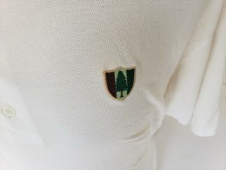 Pine Valley Golf Club Rare Members Logo White Golf Shirt Size XL 5