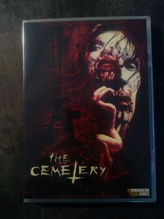 The Cemetery Dvd Massacre Video Sov 2 Disc Reversible Art Horror Oop Rare