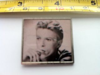 David Bowie - Rare 1976 Changesonebowie Enamel Pin Badge - Made In England