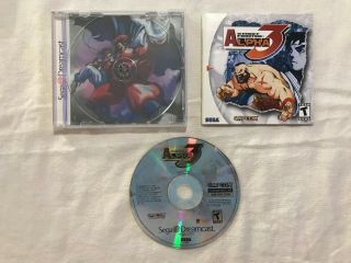 Street Fighter Alpha 3 (sega Dreamcast,  2000) Complete,  And Rare