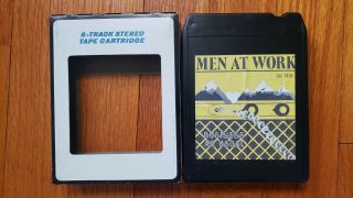 Men At Work - Business As Usual - 8 Track Tape,  1983,  Rock Pop,  Vintage,  Rare
