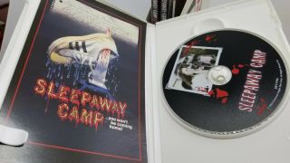 SLEEPAWAY CAMP SURVIVAL KIT (DVD 2002) RARE RECALLED COVER W 4TH BONUS DVD 8