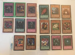 Yugioh Yu - Gi - Oh Tournament Cards Tp4 - 004 Tp4 - 020 All Rares Commons & 2 Supers