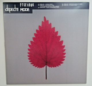 Depeche Mode Freelove Uk Promo Vinyl 12 Inch Single P12bong32 Mute Rare
