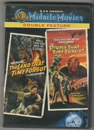 The Land That Time Forgot/the People That Time Forgot Dvd Rare Htf Oop