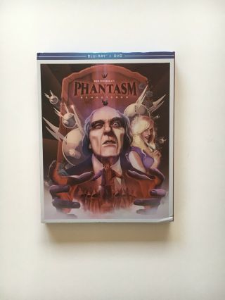 Phantasm (region - Blu - Ray,  Region 1 Dvd) The Never Dead W/ Rare Slipcase