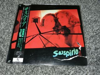 Rare Horror Laser Disc Suspiria Made In Japan With Obi 1990 Mount Light / Nec