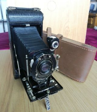 Antique - No 1a Pocket Folding Film Camera Eastman Kodak - Usa 1920s - 30s Rare