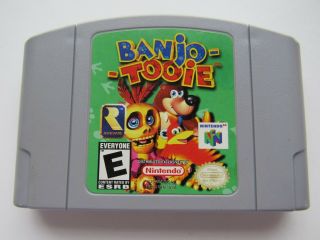 Banjo - Tooie Nintendo 64 N64 Oem Authentic Video Game Cart Retro Kids Rare Good