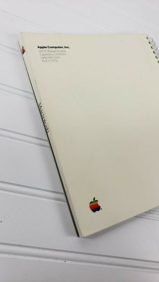 Apple Macintosh 1984 Vintage 128k User Guide Rare 3