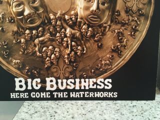 big business here come the waterworks black and gold vinyl lp melvins Karp Rare 8