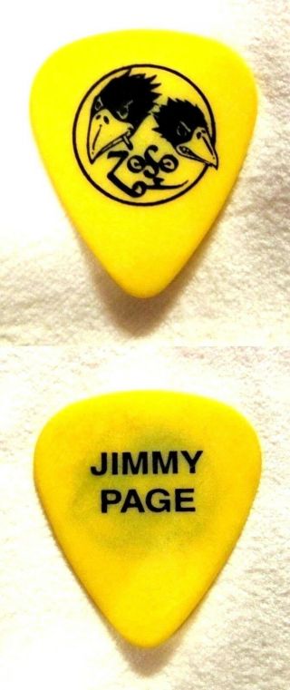 Jimmy Page - Black Crowes Guitar Pick Picks Plectrum Mega Rare Zeppelin