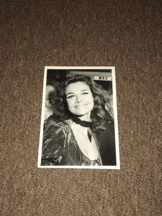Imogen Hassall At A Film Premiere - Very Rare 1970 Press Photograph