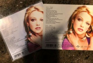 BRITNEY SPEARS ASIAN TAIWAN HITS 2 CD RARE SLIPCOVER CASE 31 SONGS REMIXES 2