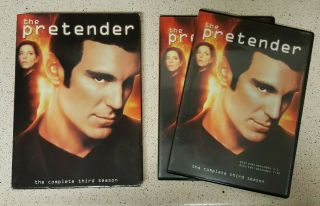 The Pretender Season 3 Dvd,  4 - Disc Set.  Michael T.  Weiss Rare Oop