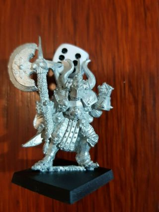 Gw Warhammer Quest Oop Painted Warrior Miniature: The Rare Chaos Warrior