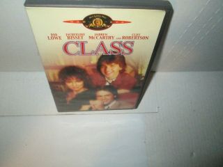 Class Rare Sexy Comedy Dvd Rob Lowe Jacqueline Bisset Andrew Mccarthy 1983