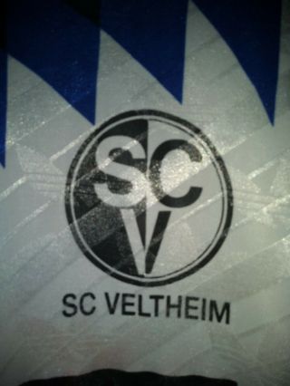 Vintage Rare Adidas 1994 SC Veltheim Shirt Medium Mens Player Issue Match Worn 7
